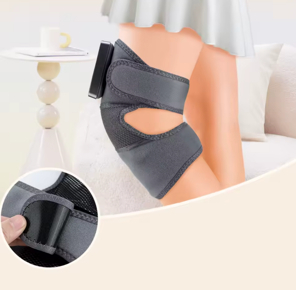 Genouillère de massage chauffante